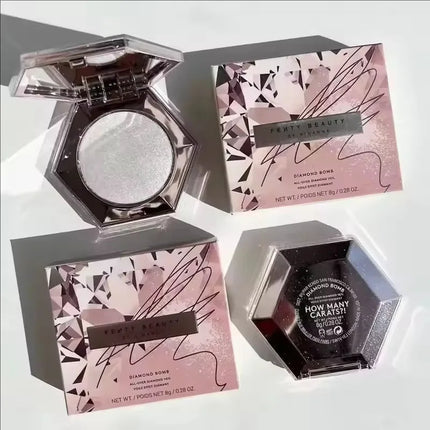 Fashion Makeup Highlight Contour Palette Matte Color Highlighter Brown 3D Nose Shadow Face Contouring Bronzer Brighten Powder