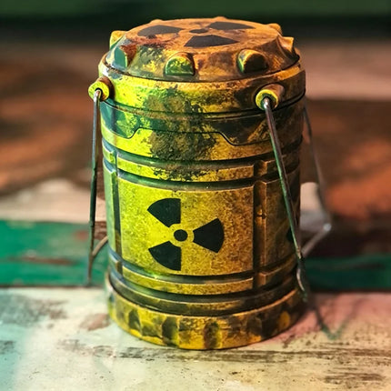 Nuclear Reactor Lantern Lamp Funny Gag Toys Creative Desk Ornaments Cyberpunk Night Light Halloween Prank Gift For Friends Kids