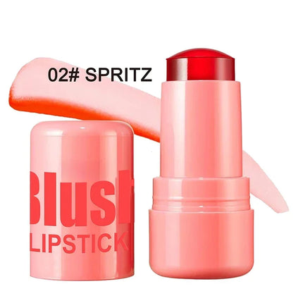 Milk Makeup Blush Stick Lip Tinted Cooling Water Jelly Tint Jelly Blush Stick Watercolor Multi-Use Matte Blush Makeup