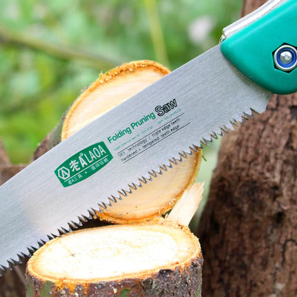 LAOA 10 inch 7T/9T/12T Wood Folding Saw Outdoor For Camping SK5 Grafting Pruner for Trees Chopper Garden Tools Unility Knife