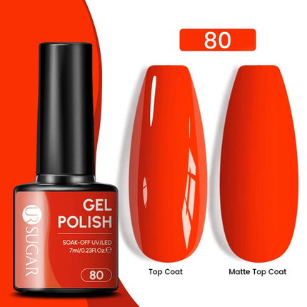UR SUGAR 7.5ml Dark Wine Red Nail Gel Polish Autumn Gel Paint Nail Art Semi Permanent Nail Art Manicure Soak Off LED UV Nail Gel