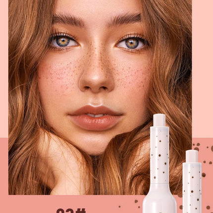 Liquid Air Cushion Freckle Stamp Pen Five-point Head Freckle Natural Simulation Fake Dot Spot Pen Waterproof Lasting Makeup
