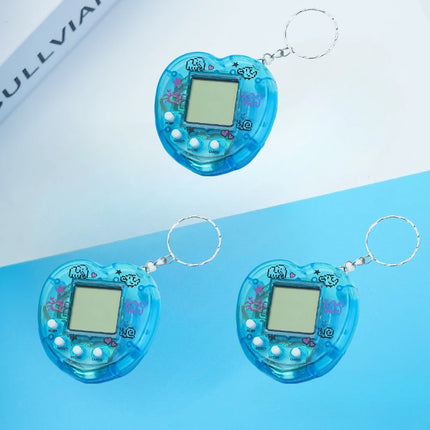 1/3/5PCS Transparent Electronic Pets Game Handheld Game Console Toy Virtual Cyber Digital Pet Pixel Funny Gift Play Toy