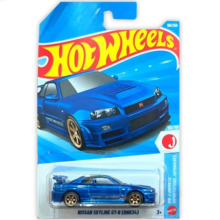 Hot Wheels 2026-K Case,Ferrari BMW M4 Aston Martin F1 Nissan Skyline GT-R Toyota Supra,1:64 Diecast Alloy Car,Collector's Gift