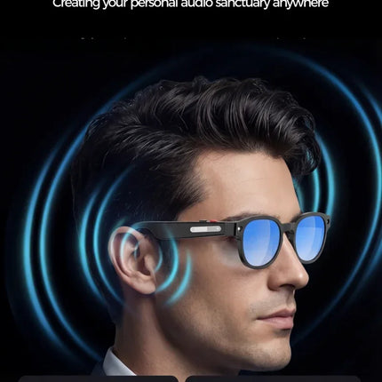 Lenovo AI Smart Glasses 4K 8MP Translation Camera Shooting Image Bluetooth Call Recording Music Smart Sunglasses 2026 New