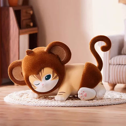 100%Genuine MINISO Mofusand FLUFFY PARTY Series Blind Box Figures Trendy Cartoon Cute Ornaments Collection Toys Birthday Gifts