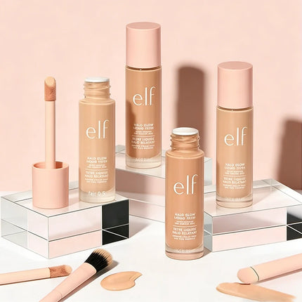 Fashion Elf Primer Liquid Foundation Fit Closely Concealer Brighten Contour Gel-based Long-wearing Moisturizing Facial Cosmetics