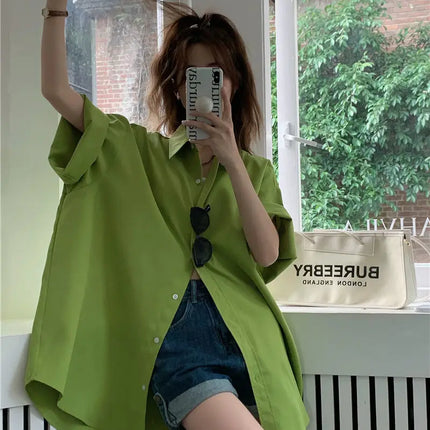 XEJ Elegant and Youthful Women's Blouses Oversize Shirts Women's Summer Clothing Spring 2022 Short-Sleeve Youth Blouses
