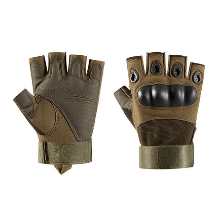 Half-finger Outdoor Hunting Tactical Gloves Training Fitness Anti-skid Cycling Sports Breathable Wear Resistance