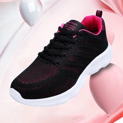 New Sneakers Women Casual Shoes Fashion Breathable Walking Mesh Flat Shoes Women 2024 Tenis Feminino White Ladies sports Shoes