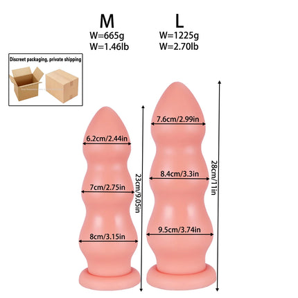 Super Huge 6.4-11cm Anal Plug Adult Sex Toys For Women Men Masturbate Big Butt Plug Anal Dildos Prostate Massage Fisting Plug