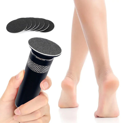 Electric Foot Callus Remover, Upgraded Electric Foot Remover for Feet, Adjustable Speed Foot File with 60 Pieces Sandpaper Disc