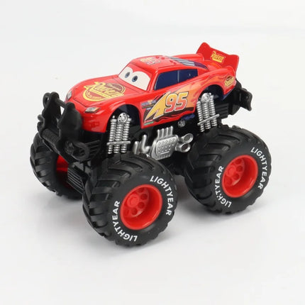 Boy Cars toy Lightning McQueen Mater harvester Frank 1:55 Diecast Metal Car Model Toy Children's Birthday Gift