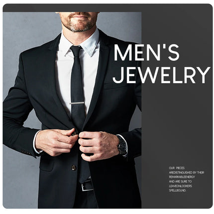 Tie Clip For Men Business Party Minimalist Tie Clips And Cufflinks To Man Shirt Gift Box Jewelry Men's Cuff Man Fashion Lawyer