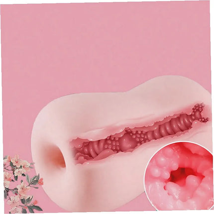 Daily Leisure Manual Male Intimate Cup Lightweight Portable Design Easy Operation Realistic Texture Reusable