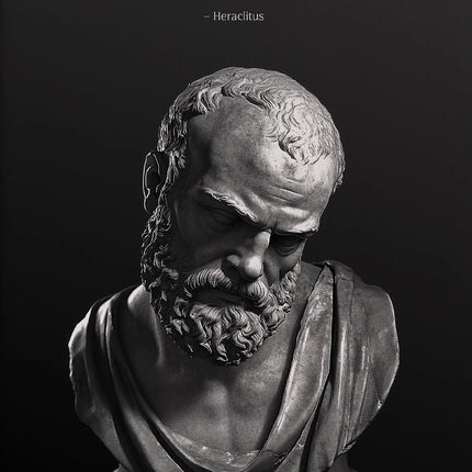 Alexander the Great Quote Motivational Wall Art Spartan Warrior Canvas Ancient Greek Poster Bronze Statue Sculpture Room Decor