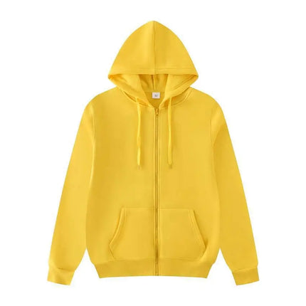 Women Oversized Zip Up Hoodie Solid Black Loose Full Zipper Hooded Sweatshirt Casual Pocket Streetwear Soft Thick Hooded Jacket