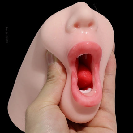 Sex Tooys For Men Realistic Vagina Real Pussy and Mouth Oral Silicone Artificial 5D Deep Throat Pocket Pussy Blowjob Masturbator