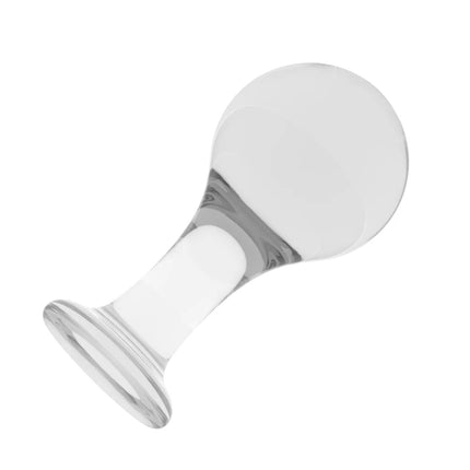 Black Smooth Butt Plug with Flared Base Prostate Massager for Men And Women Beginner Anal Training Toy