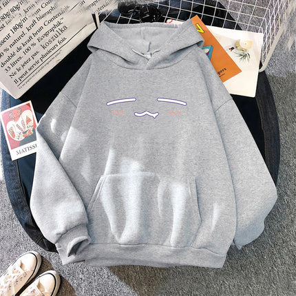 Kawaii Takodachi Hoodie Fashion Women Harajuku Graphic Hoodies Unisex Autumn Winter Aesthetic Cartoon Cute Pullovers Sweatshirts
