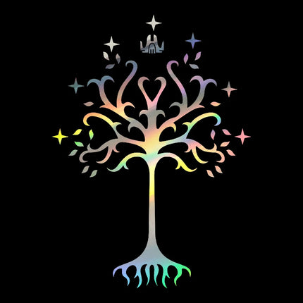 Tree of Gondor Decal Car Bumper Decor Middle Earth Vinyl Car Windshield Window Sticker Fantasy Power Rings Decals Laptop Decor
