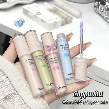 Liquid Brighten Concealer Stick Face Shadow Matte Powder Highlight Contour 3D Nose Shadow Cover Spots Dark Circles Makeup
