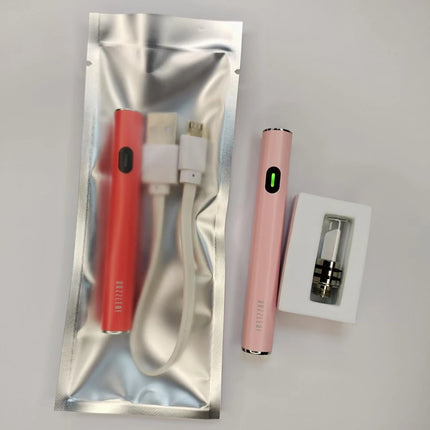 1PCS 510 Thread Preheat Battery,Electric Soldering Iron 350mah Welding Heating Tool with 11.2mm Hot Knife Tip Ceramic Heating Cu