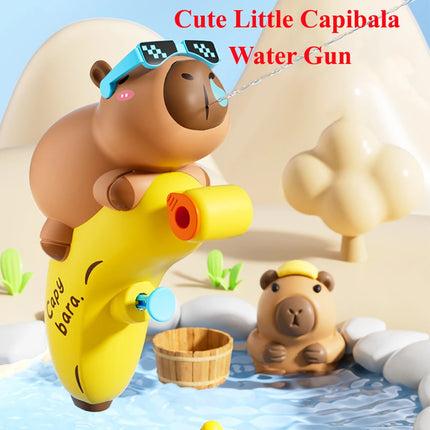 1/2pcs Cartoon Capybara Spray Water Toys Summer Beach Long Range Spray Toys Children Outdoor Cute Sprinkling Water Toys For Kids