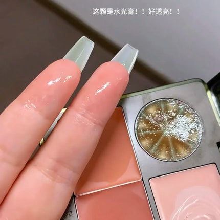 Girlcult Compendium of Materia Medica Series Pearl Matte Highlights Blush Face Contour Palette Brighten Integrated Palette