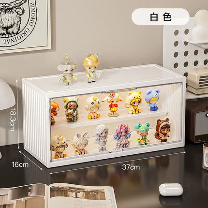 Blind Box Storage Display Case Transparent Dustproof Collectible Figures And Blind Box Storage Box Doll Display Cabinet