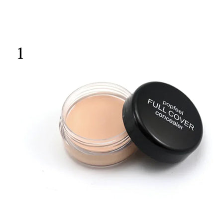 Popfeel Full Cover Concealer Hide Blemish Creamy MakeUp Face Lip Eye Foundation Makeup Contouring Corrector Make Up