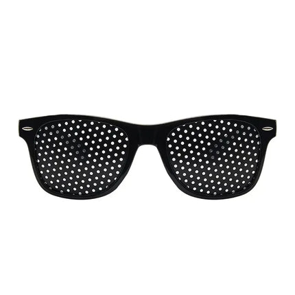Men And Women Improving Vision Anti Myopia Astigmatism Glasses With Holes For Correcting Fatigue Pinhole Glasses