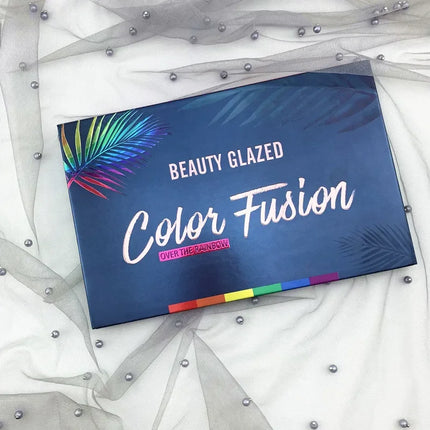 BEAUTY GLAZED 39 Color Rainbow Eyeshadow Palette Long lasting Neon Glitter Eye Shadow Pallete Eye Makeup Cosmetics