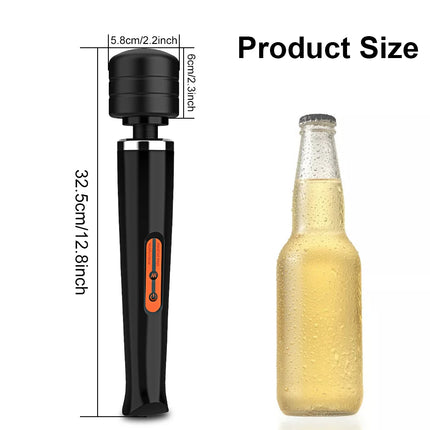 Huge Size Vibrating AV Wand Clitoris Vibrator Massager for Women Clit Nipples Stimulator Female Masturbation Sex Toy for Women