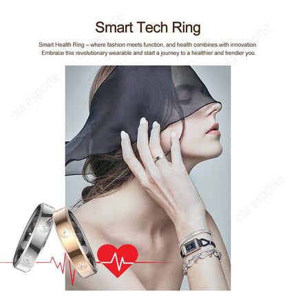Smart Ring Heart Rate Sleep Blood Pressure Blood Oxygen Body Temperature Monitoring 2026 New Multi-Sport Mode Smartring Women