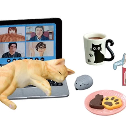 Re-ment Capsule Toys My Daily Life with Cats Blind Box Rement Living Environment Emulation Miniature Model