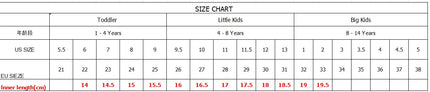 Children's Spring Autumn Sneakers Boys Breathable Comfortable Running Shoes Girls Fashion Sports Casual Soft-soled Non-slip Kids