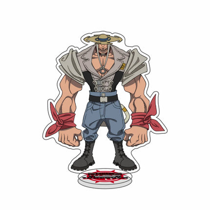 Anime FigureGachiakuta Acrylic Stand Model Plate Keychain Rudo Enjin Zanka Riyo Jabber Desk Decor Collection cosplay fans gifts