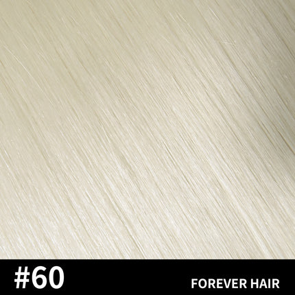 FOREVER HAIR 50g/pc 16" 18" 20" Remy Human Hair Weft Dark Brown European Straight Hair Extensions Natural Luxury Hair Weave