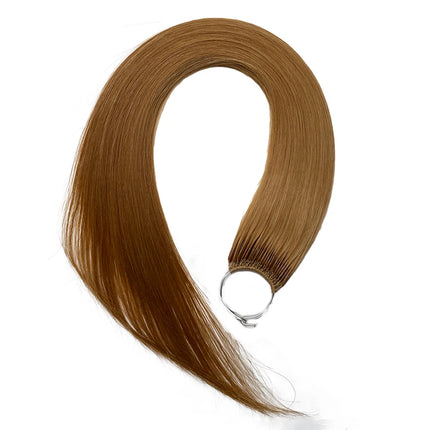 DIYOMOhair extensions virgin Remy cotton thread double feather Korean dark popular lightweight and easy to style hair extensions