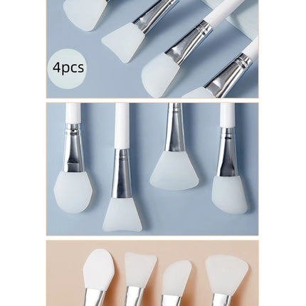 Silicone Diy Mask Brush Beauty Salon Silicone Mold Refresh Mask Brush Makeup Brush Soft Head Brush Beauty Makeup