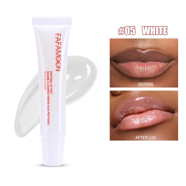 1pcs Soft Tube Mirror Lip Gloss Lip Oil Nude Brown Plumping Lip Gloss Moisturising Transparent Lipgloss Beauty Cosmetics Makeup