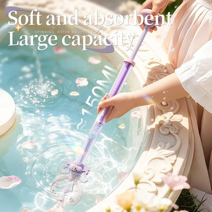 Magic Fairy Wand Water Gun  Summer Water Play Toy Dual Mode Water Cannon for Kids Adults Birthday Gift for Water Battle Outdoor