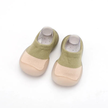 2023 Baby Socks Shoes Infant Color Matching Cute Kids Boys Shoes Soft Soled Child Floor Socks Shoes Toddler Girls First Walkers