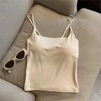 M / Apricot (fixed pad adjustable shoulder strap)