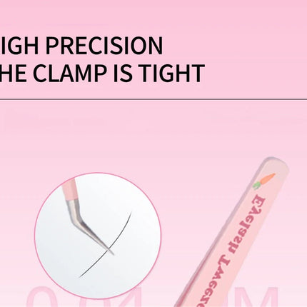 Eyelashes Tweezers Stainless Steel For Lashes Extension Supplies Makeup Tools Nail Art Accessories Rhinestone Picker Tools