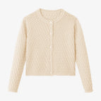 Beige cardigan / 9-12M