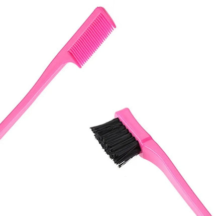 10PCS/20PCS Double-Sided Hair Edge Control Brushes-Multifunctional, Hair Brush for Smooth Styling, Eyebrow & Hair Care Tools