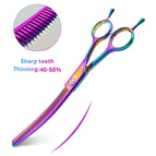 curved thinning 45