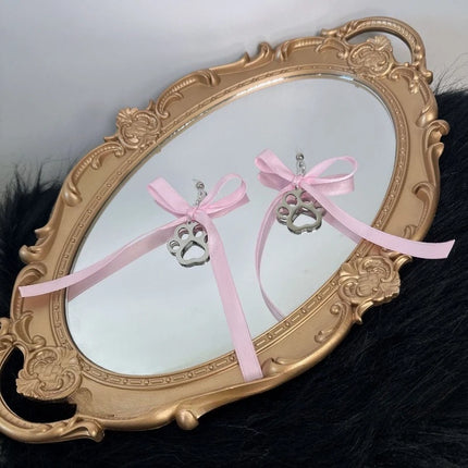 Bow Collar with Nipple Clamps Sexual Fantasy Accessories Anal Plug Leash Stimulation Chest Restraint Cat Claw Pendants Sex Toyss